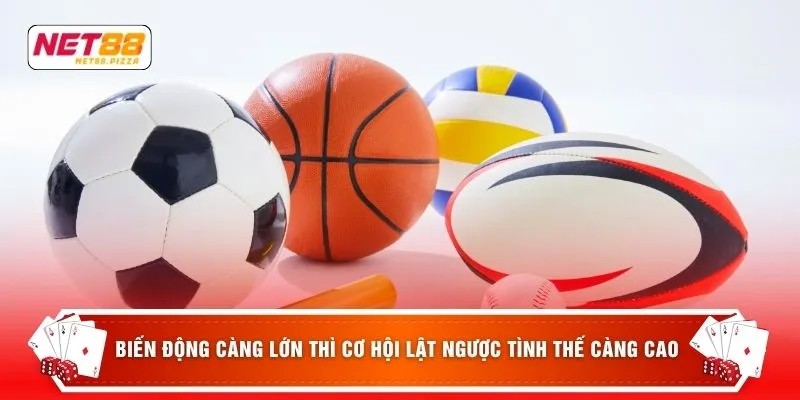 Biến động càng lớn thì cơ hội lật ngược tình thế càng cao