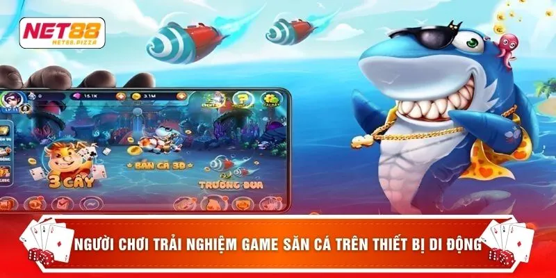 Bắn Cá Đổi Thưởng - 3 Mẹo Chơi Hiệu Quả Nhất Cho Người Mới 3 Người chơi trải nghiệm game săn cá trên thiết bị di động