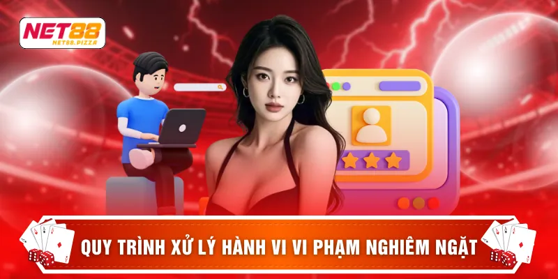 Chính sách bảo mật Net88 4 Quy trình xử lý hành vi vi phạm nghiêm ngặt